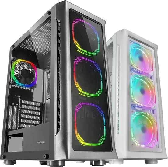 Mars Gaming MC-NEO Black, Glasfenster