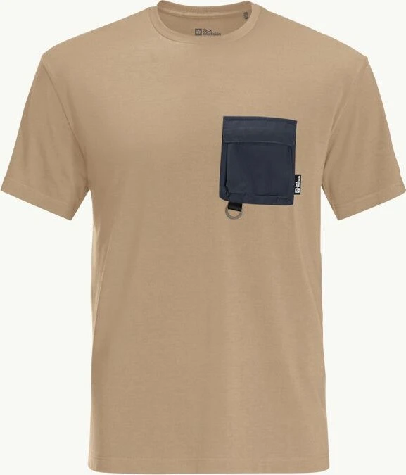 Jack Wolfskin Wanderthirst Funktionsshirt kurzarm sand storm (Herren)