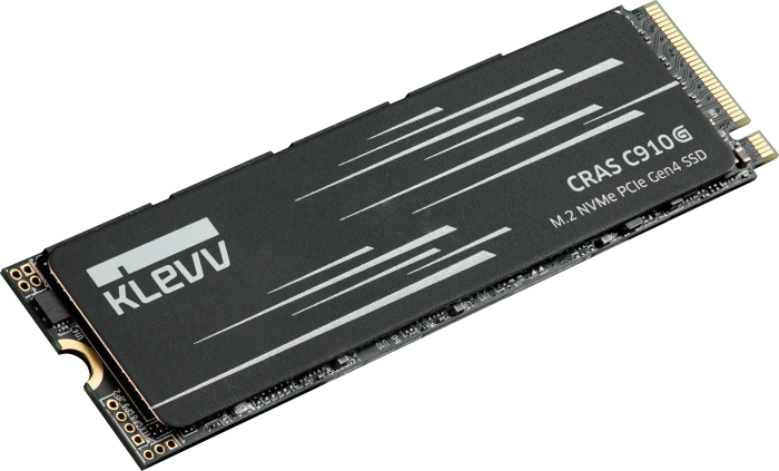Klevv Cras C910G 4TB, Graphene, M.2 2280 / M-Key / PCIe 4.0 x4, Heatspreader