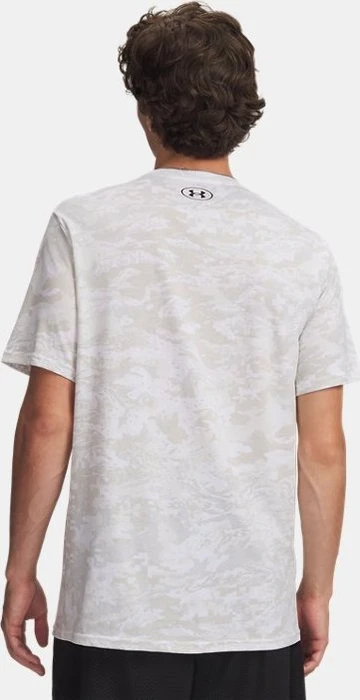 Under Armour ABC Camo Funktionsshirt kurzarm white/mod gray (Herren)