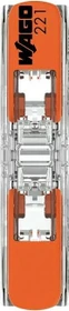 Wago COMPACT-Verbindungsklemme Durchgangsverbinder bis 4mm², 12 Stück