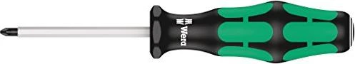 Wera Kraftform Plus Serie 300 355SKPZ Pozidriv Schraubendreher, PZ0x60mm