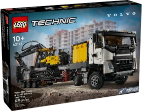 LEGO Technic - Volvo FMX LKW mit EC230 Electric Raupenbagger