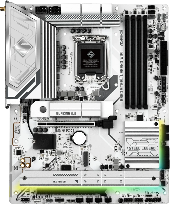 ASRock B860 Steel Legend WiFi (Intel 1851)
