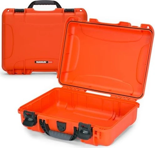 Nanuk 910 Schutzkoffer ohne Schaumstoff orange