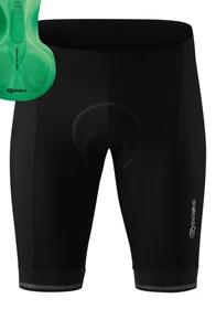 Gonso Sitivo Fahrradhose kurz black/bright green (Herren)