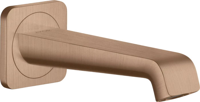 Hansgrohe Citterio E Wannenauslass brushed red gold