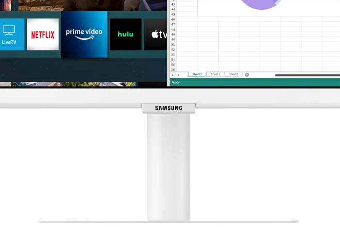 Samsung Smart Monitor M5 M50A, weiß, 31.5"