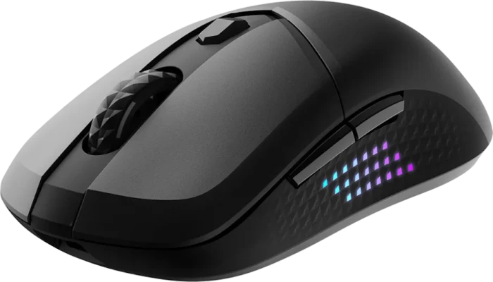 MSI Versa 300 Elite Wireless Gaming Mouse schwarz, USB/Bluetooth