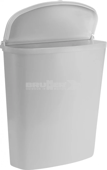 Brunner PILLAR Abfallbehälter 5,5l grau