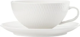 Maxwell & Williams Diamonds Teetasse mit Untertasse, 2-tlg. (DV0067)