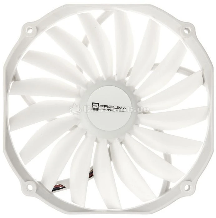 Prolimatech Ultra Sleek Vortex 14 weiß, 140mm