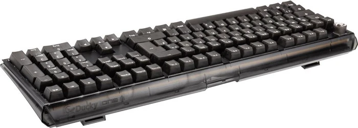 Ducky One 3 PBT, LEDs RGB, Aura Black, MX SILENT RGB RED, USB, DE