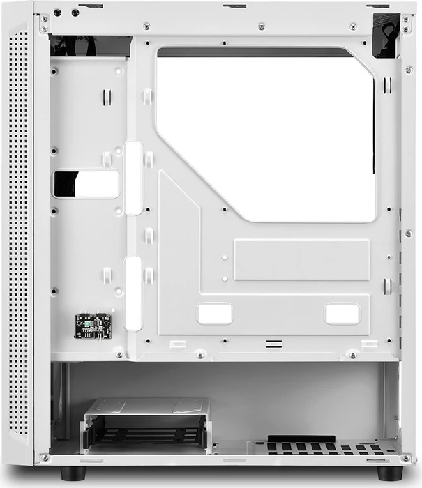 Sharkoon RGB Slider White, weiß, Glasfenster