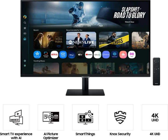 Samsung Smart Monitor M7 M70F, schwarz, 32"