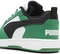 Puma Rebound V6 Lo puma white/puma black/archive green (Junior) Vorschaubild