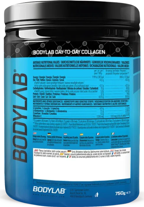 BodyLab24 Day to Day Collagen Green Apple 750g