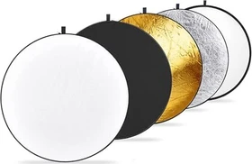Neewer 5-in-1 tragbarer Lichtreflektor / Diffusor Set Rund 130cm