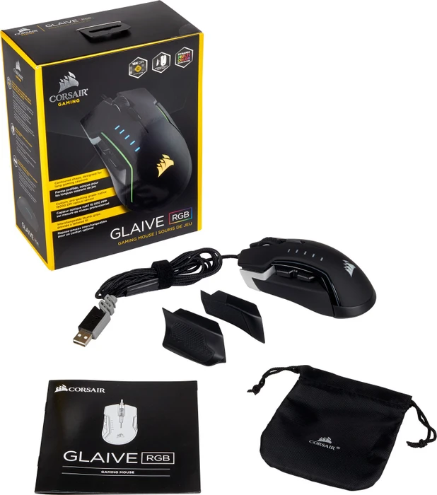 Corsair Glaive RGB Aluminium, USB