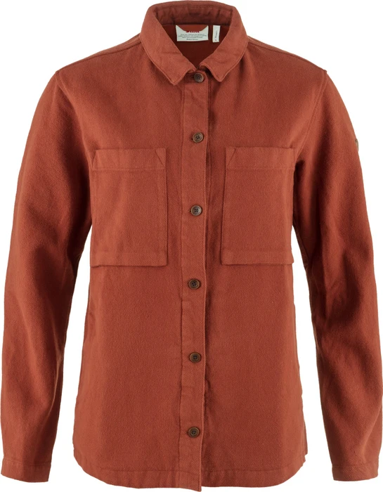 Fjällräven Singi Flannel Hemd langarm autumn leaf (Damen)