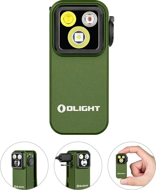 OLight Oclip Pro Mini Taschenlampe grün