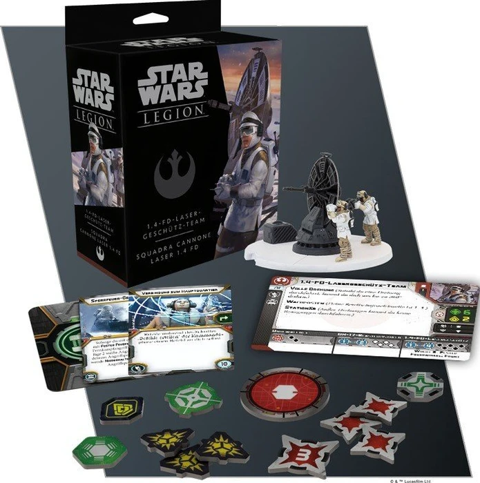 Star Wars Legion - 1.4-FD-Lasergeschütz-Team