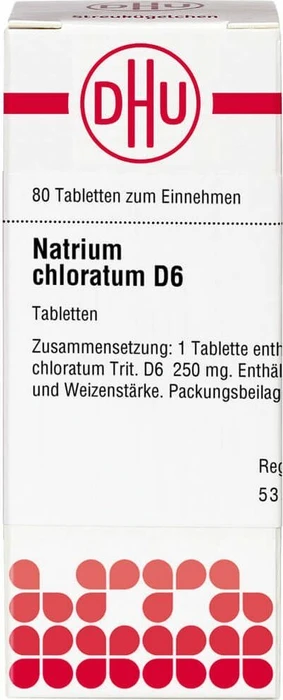 NATRIUM CHLORAT D 6, 80 St