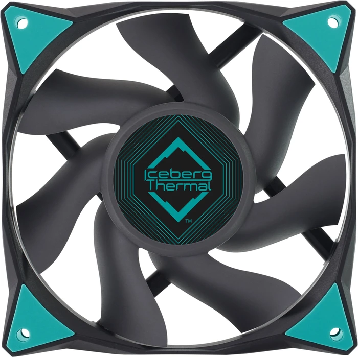 Iceberg Thermal IceGALE, Black, 120mm
