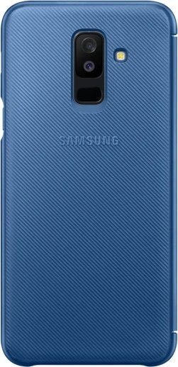 Samsung Flip Wallet für Galaxy A6+ (2018) blau