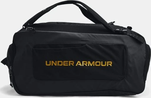 Under Armour Contain Duo Medium Seesack Sporttasche black/metallic gold