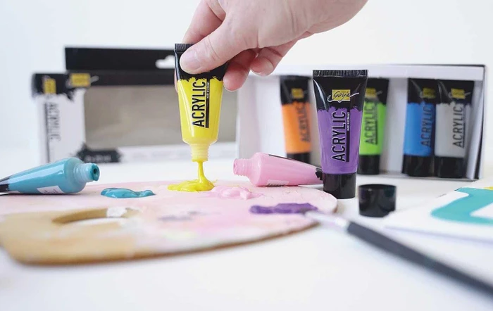 Kreul Solo Goya Acrylfarbe Mixed Colors, 8 Farben, 20ml, 8er-Set