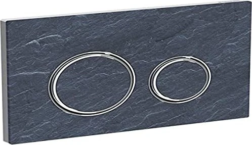 Geberit Sigma21 Betätigungsplatte Mustang Schiefer/verchromt