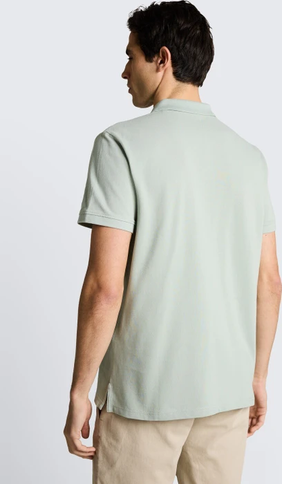 Tom Tailor Piqué Poloshirt kurzarm soft greyish green (Herren)