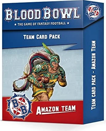 Games Workshop Warhammer Blood Bowl - Team Card Pack: Amazon Team (EN)