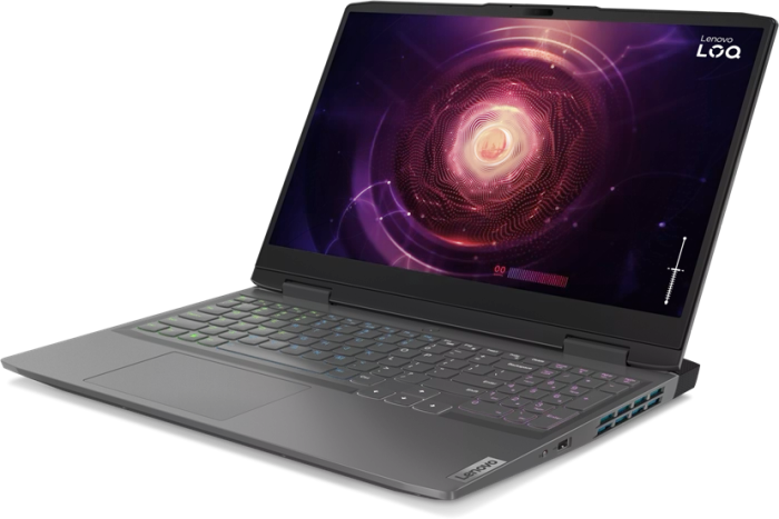 Lenovo LOQ 15APH8, Storm Grey, Ryzen 5 7640HS, 16GB RAM, 512GB SSD, GeForce RTX 4060, DE