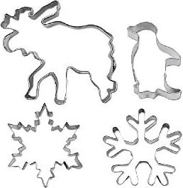 Städter Winterwunderland Ausstecher-Set, 4-tlg.