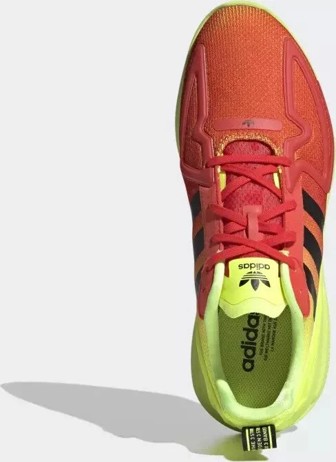 adidas ZX 2K Flux solar yellow/hi-res red/core black (Herren)