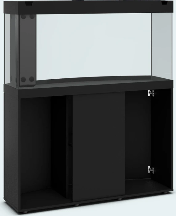 Juwel Vision 260 LED Aquarium-Set mit Unterschrank, schwarz/schwarz, 260l