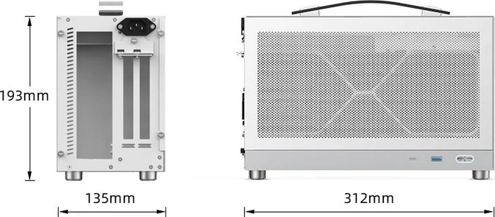MiniNeo S300 White, Mini-ITX