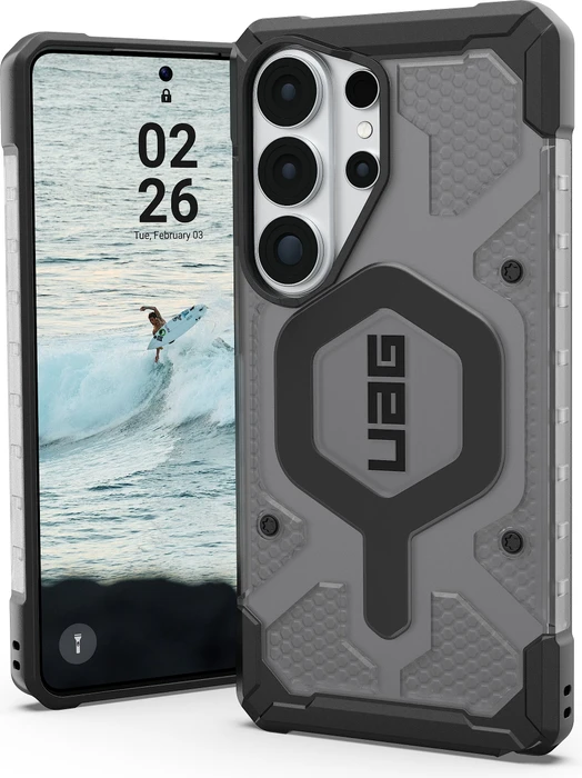 UAG Pathfinder Clear Case für Samsung Galaxy S26 Ultra ash/black