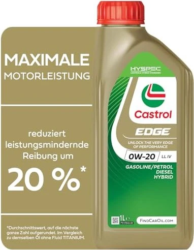 Castrol Edge 0W-20 LL IV 1l