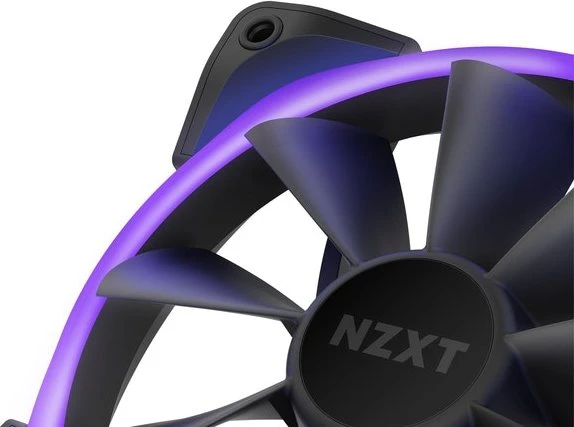 NZXT Aer RGB 2 Starter Kit, Matte Black, schwarz, LED-Steuerung, 120mm, 3er-Pack