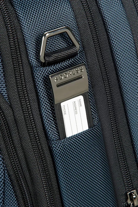 Samsonite Pro-DLX 5 Bailhandle expandable 15.6" erweiterbare Notebook-Umhängetasche blau