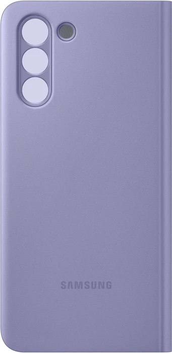 Samsung Clear View Cover für Galaxy S21 violett