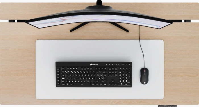 Arozzi Zona Mousepad XL, Pure White