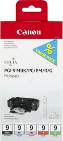 Canon Tinte PGI-9MBK/PC/PM/R/G Multipack