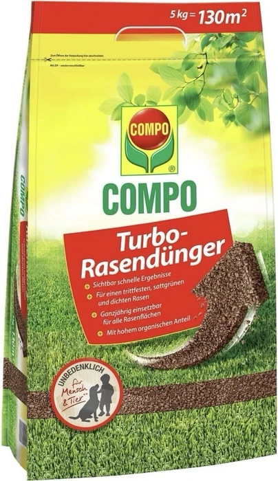 Compo Turbo-Rasendünger, 5kg