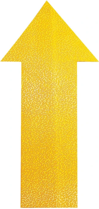 Durable Stellplatzmarkierung Pfeil gelb, 100mm/200mm, 10 Stück