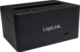 LogiLink USB 3.0 Quickport für 2,5" SATA HDD/SSD schwarz, USB 3.0 Micro-B (QP0025)