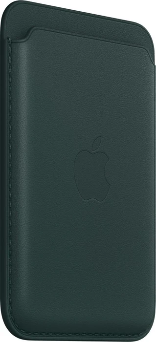 Apple iPhone Leder Wallet mit MagSafe waldgrün